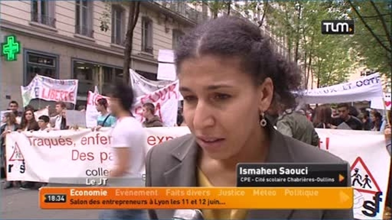 Manif de soutien à Narek, menacé d'expulsion