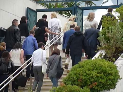 Robert Pattinson Arrival Photocall MTTS Cannes 2014