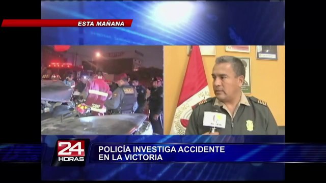 Policía Nacional: accidente con patrullero inteligente fue responsabilidad compartida