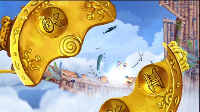 Rayman Origins - Désert des didgeridoos - Niveau 5 : Ballade pour Electoons