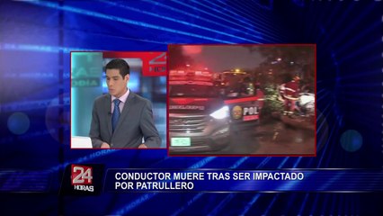 Denuncian que conductor fallecido en accidente con patrullero no recibió ayuda