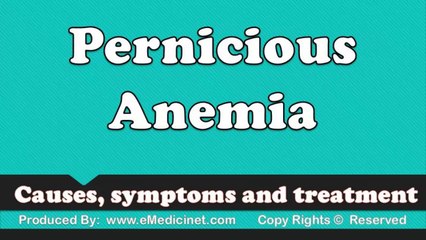 Information about Addison Anemia (Pernicious Anemia)