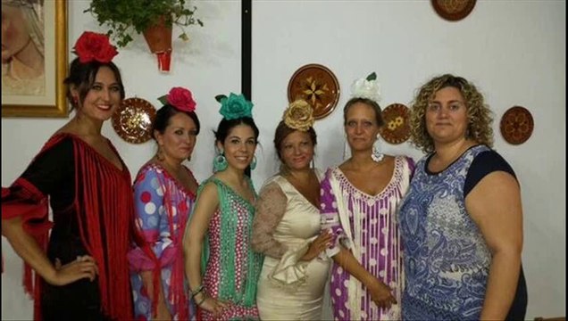 Hugo y Maria fiesta en Jerez (feria 2014)