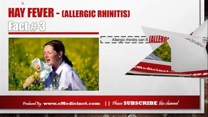 Hay Fever (Allergic Rhinitis)