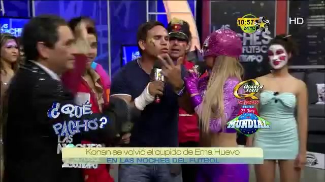 Konan buscando amor para Ema