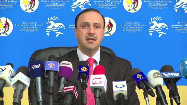 Jordan hopes Pope visit will push for regional peace