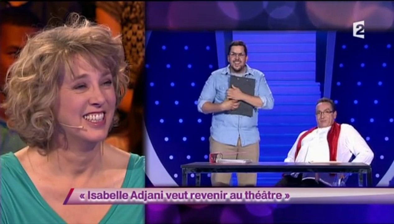 Renaud Rutten - Adjani veut refaire du theatre