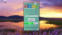 eBay Tarjeta de Regalo Generador 2014