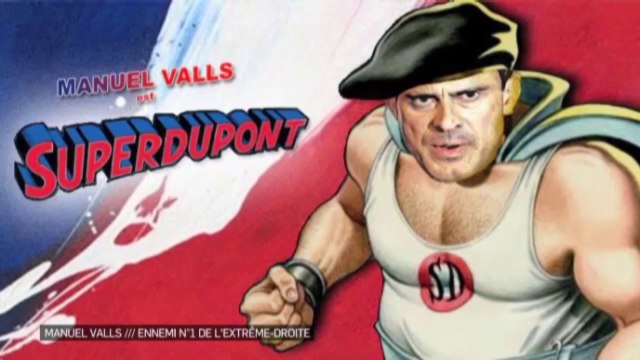 L'ouvrage Le Vrai Visage de Manuel Valls flingué sur Anal+ ( 21 05 2014)
