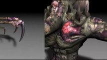 Modelos 3d de Resident evil personagens e monstros Mega Pack