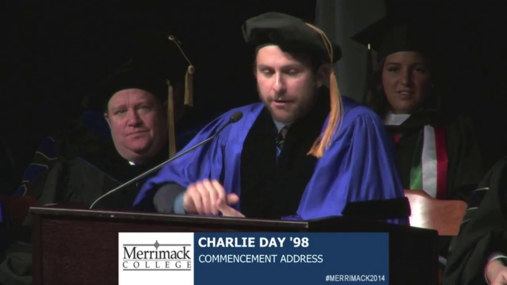 Charlie Day Said That  Merrimack 75th Anniversary