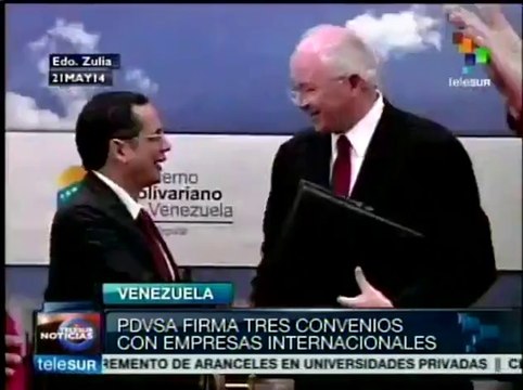 PDVSA firmó tres convenios con empresas petroleras internacionales