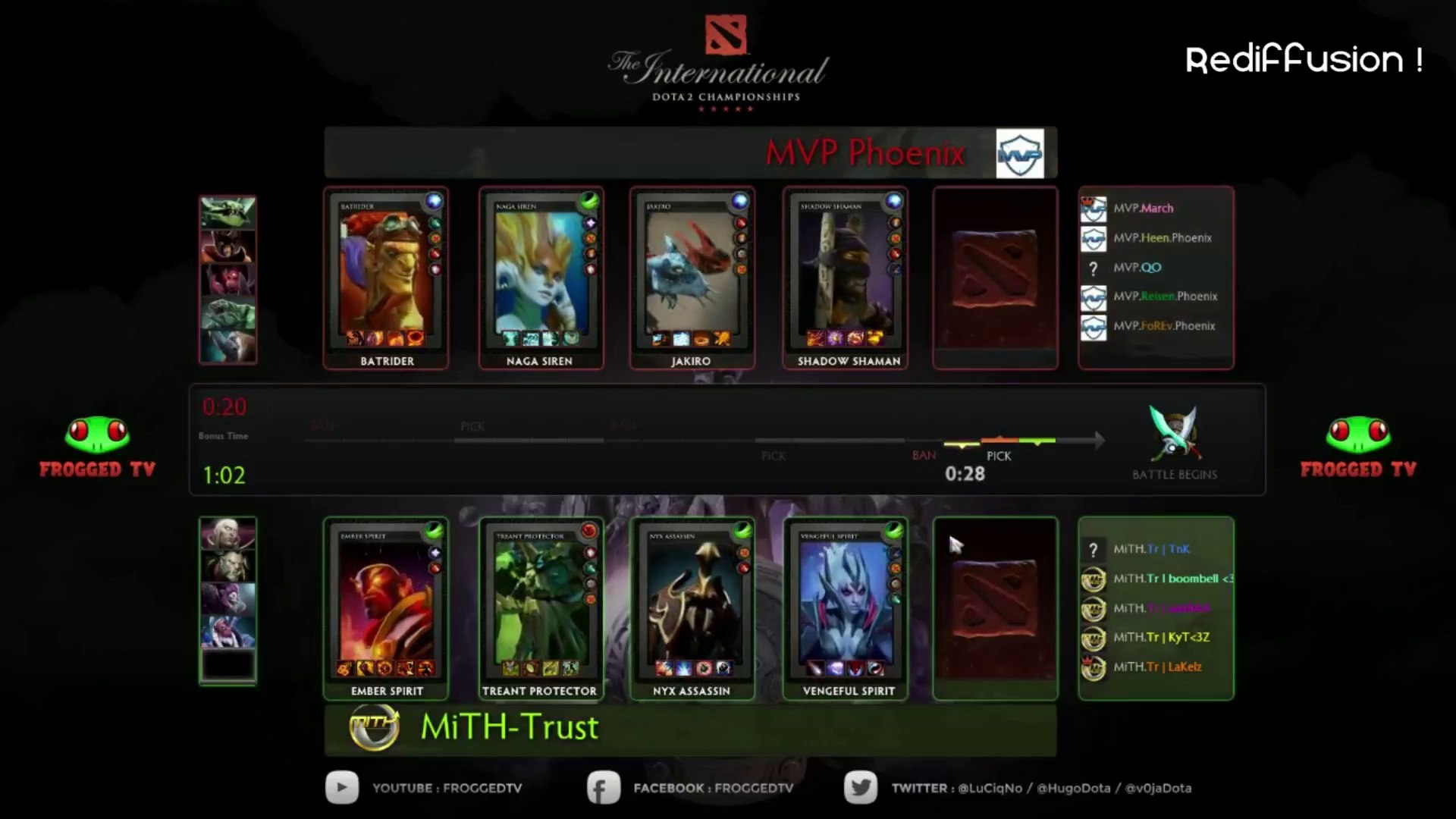 Hawk live dota