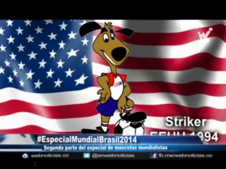 Segunda parte del especial de mascotas mundialistas