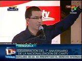 Venezuela celebra 7 años de la nacionalización de CANTV