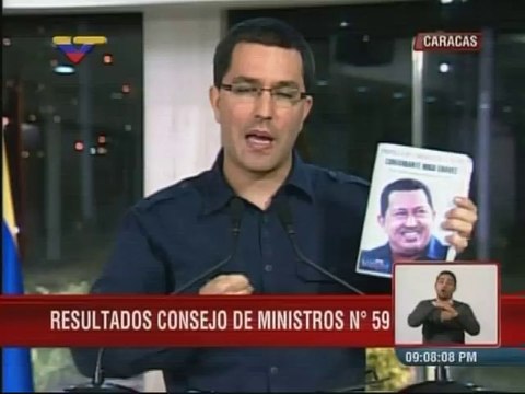 Arreaza: No habrá sanciones que impidan que sigamos adelante con la revolución
