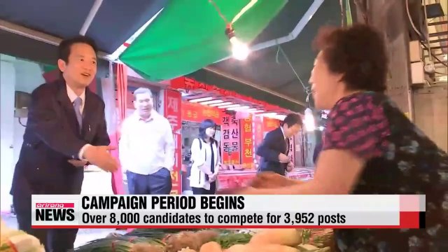 Campaign period begins for upcoming local elections