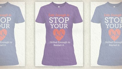 Discount Cute Enough to Stop Your Heart Tshirt