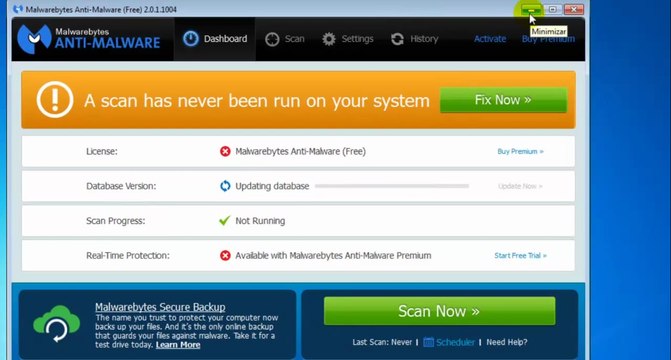 Malwarebytes Anti-Malware 2.0.1.1004 Premium. Proteccion efectiva contra el Malware
