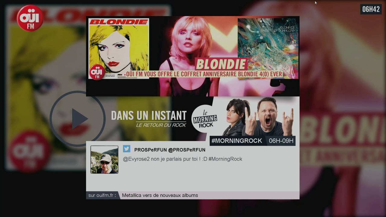 OUI FM TÉLÉ // OUI FM à la Télé /// Le Rock a sa Télé