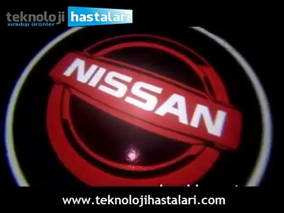 Araç Kapı Altı 3D Led Logo Aydınlatma