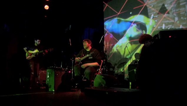 Richard Pinhas à la soirée Richard Pinhas & Friends au Divan du Monde le 7 mai 2014