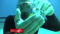 Su altındaki yumurtanın ilginç dansı FM HABER