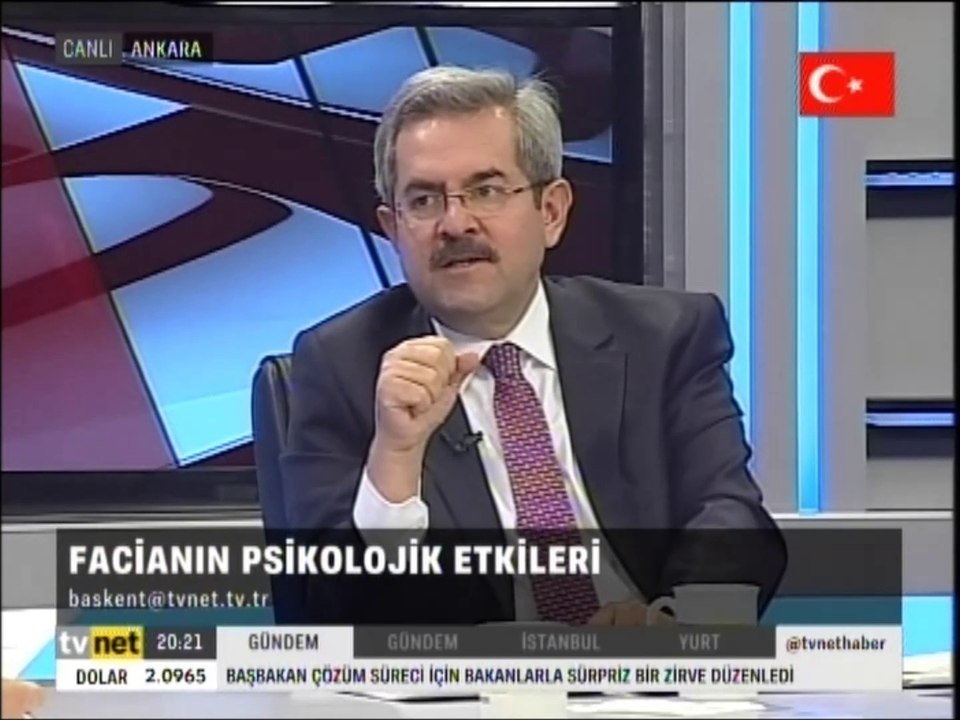 Adana Mv. Sağlık Komisyon Başkanı Prof.Dr. Necdet ÜNÜVAR Aksaray Mv. Ali Rıza ALABOYUN TVNET'te canlı yayında Sayın Abdulkadir SELVİ'nin Soma Maden kazası hakkında sorularını yanıtladı. 19.05.2014