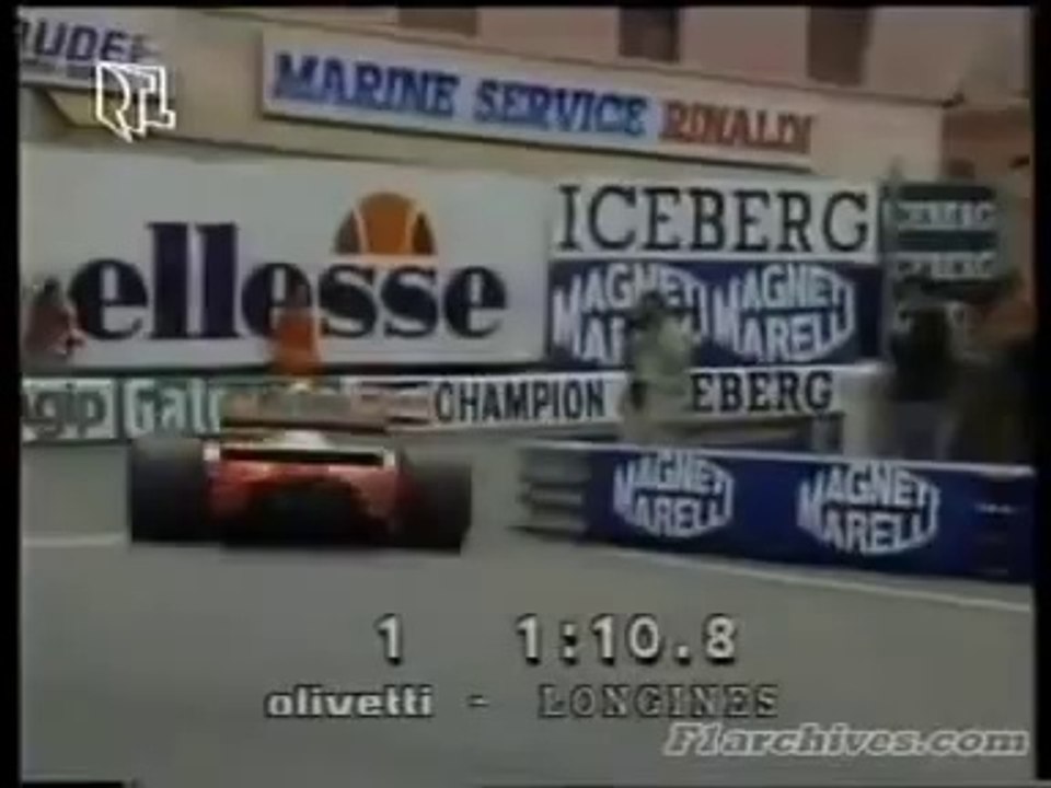 Ayrton Senna Qualifying Lap   Monaco