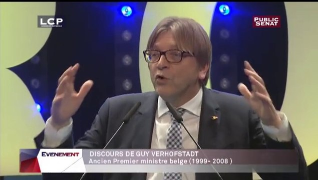 Les Européens, Paris - Discours de Guy Verhofstadt - 180514