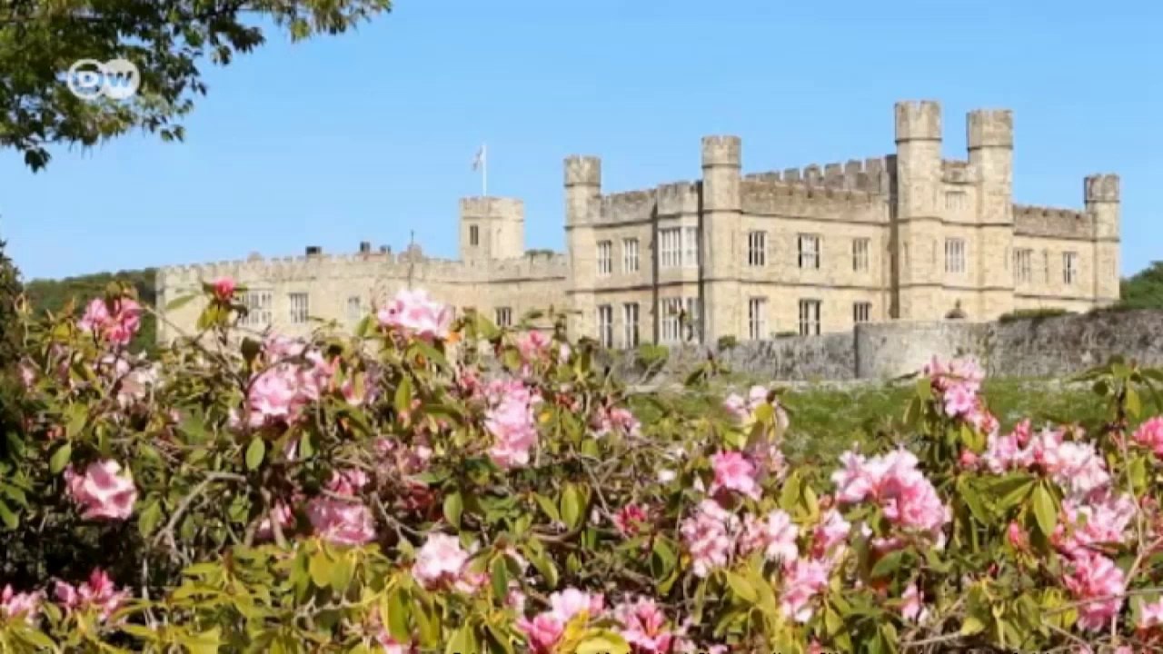Das Wasserschloss Leeds Castle | Euromaxx - Blütenreich