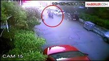 Motosiklet Hırsızları MOBESE Kamerasına Takıldı