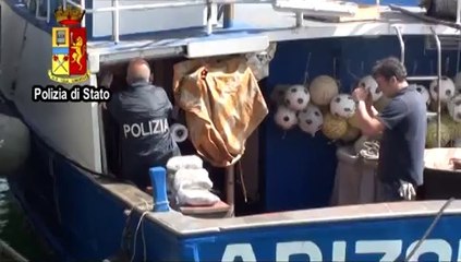 Download Video: Catania - sequestrata una tonnellata e mezza di marijuana