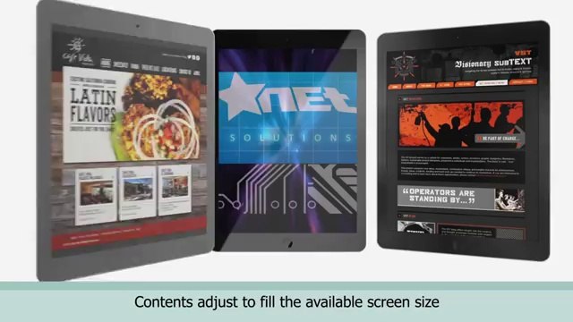 Responsive Website Development - Made to look good on all devices from StarNet Solutions