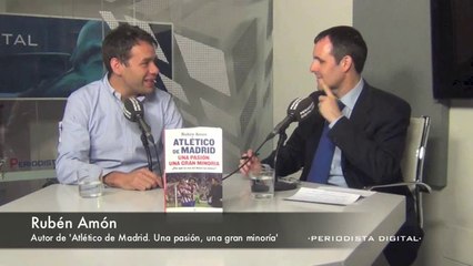 Rubén Amón, autor de 'Atlético de Madrid. Una pasión, una gran minoría'. 21-5-2014