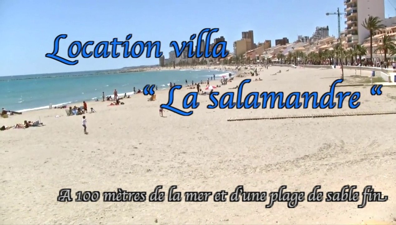 Location de vacances Villa la "Salamandre" Coveta Fuma, El Campello Espagne