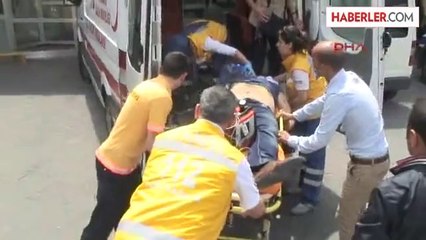 Okmeydanı'nda Yaralanan Kişi Hastaneye Getirildi