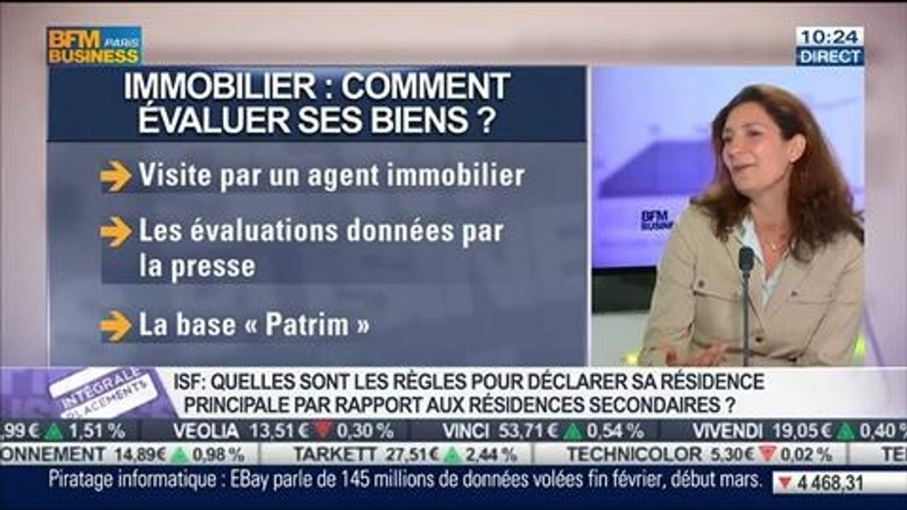 ISF: Comment bien évaluer ses biens immobiliers?: Eglantine Lioret, dans Intégrale Placements – 22/05