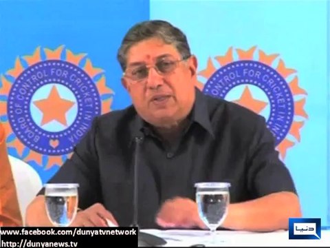 Dunya news-Supreme Court rejects Srinivasan's plea to be restored as BCCI chief
