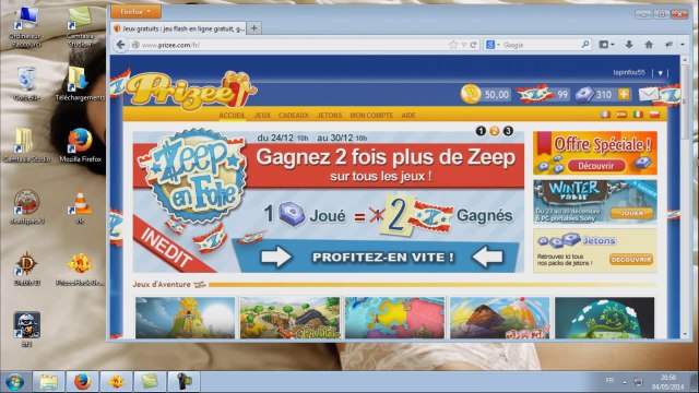 Avoir des jetons gratuitement - Astuces Prizee - Jackpot Prizee Télécharger