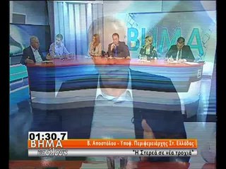 Μπακογιάννης Αποστόλου στο debate του STAR