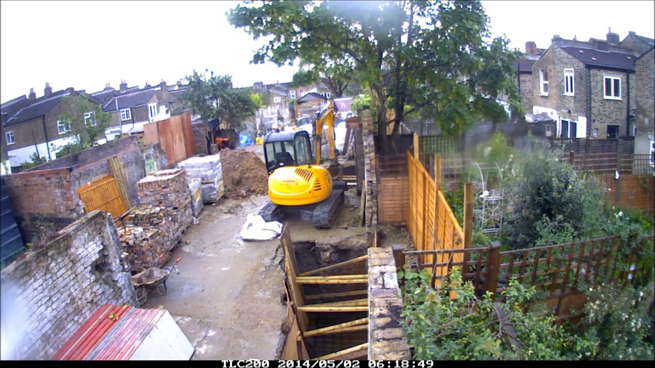 Hira Construction - Dunlace Road - Time Lapse 06/05/14