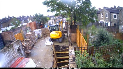 Hira Construction - Dunlace Road - Time Lapse 06/05/14