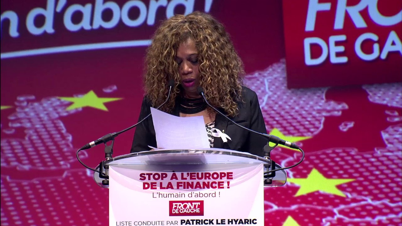 Meeting du Front de gauche au Cirque d'Hiver - La parole aux luttes-1