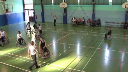 BASKET fauteuil THONON vs St OUEN FINAL 4 NATIONALE B