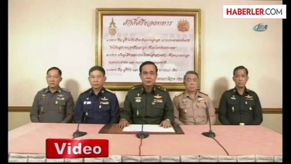 Tayland'da Askeri Darbe İlan Edildi