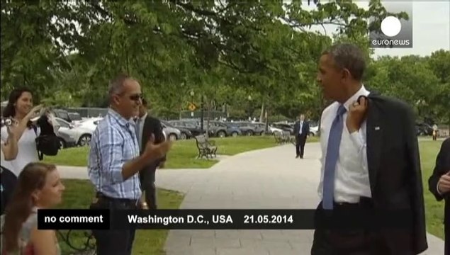 President Obama at National Mall in Washington DC