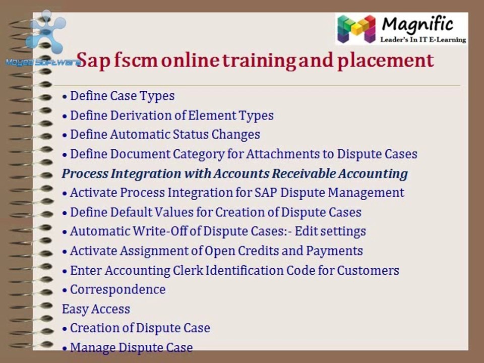 SAP FSCM TRAINING PLACEMENT SUPPORT IN PUNE