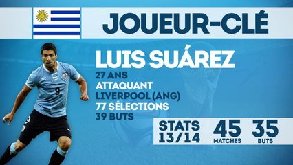 Coupe du Monde 2014 : focus sur l'Uruguay