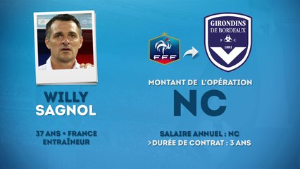 Officiel : Sagnol est le nouvel entraîneur de Bordeaux !
